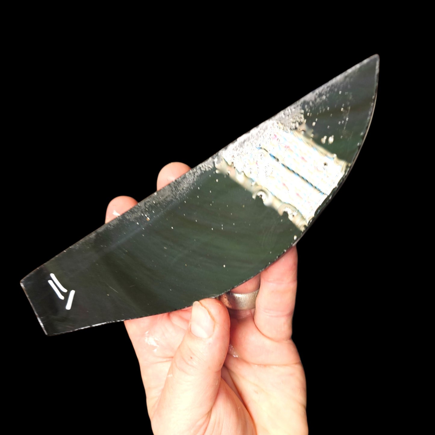 Page 2 Mexican Rainbow Obsidian Preforms, Flintknapping Slabs.