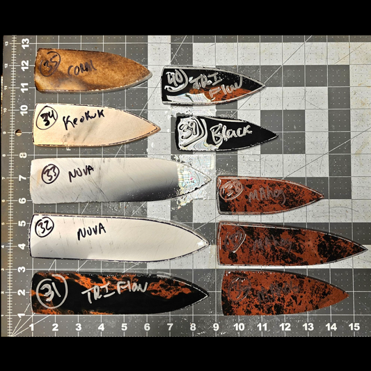 Page 4, Dagger Blade, Sloan Dalton, Dalton, Holland, Hardin Performs,Flintknapping Slabs.