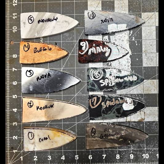 Page 1 Scottsbluff Preforms, Flintknapping Slabs.