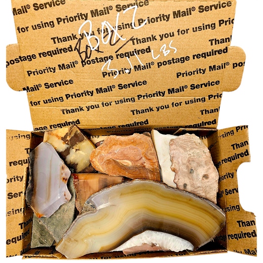 3.11 LBS Of Multi Colored Jaspers, Aggets, and Cherts