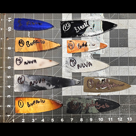 Page 1 Dalton Preforms, Flintknapping Slabs.