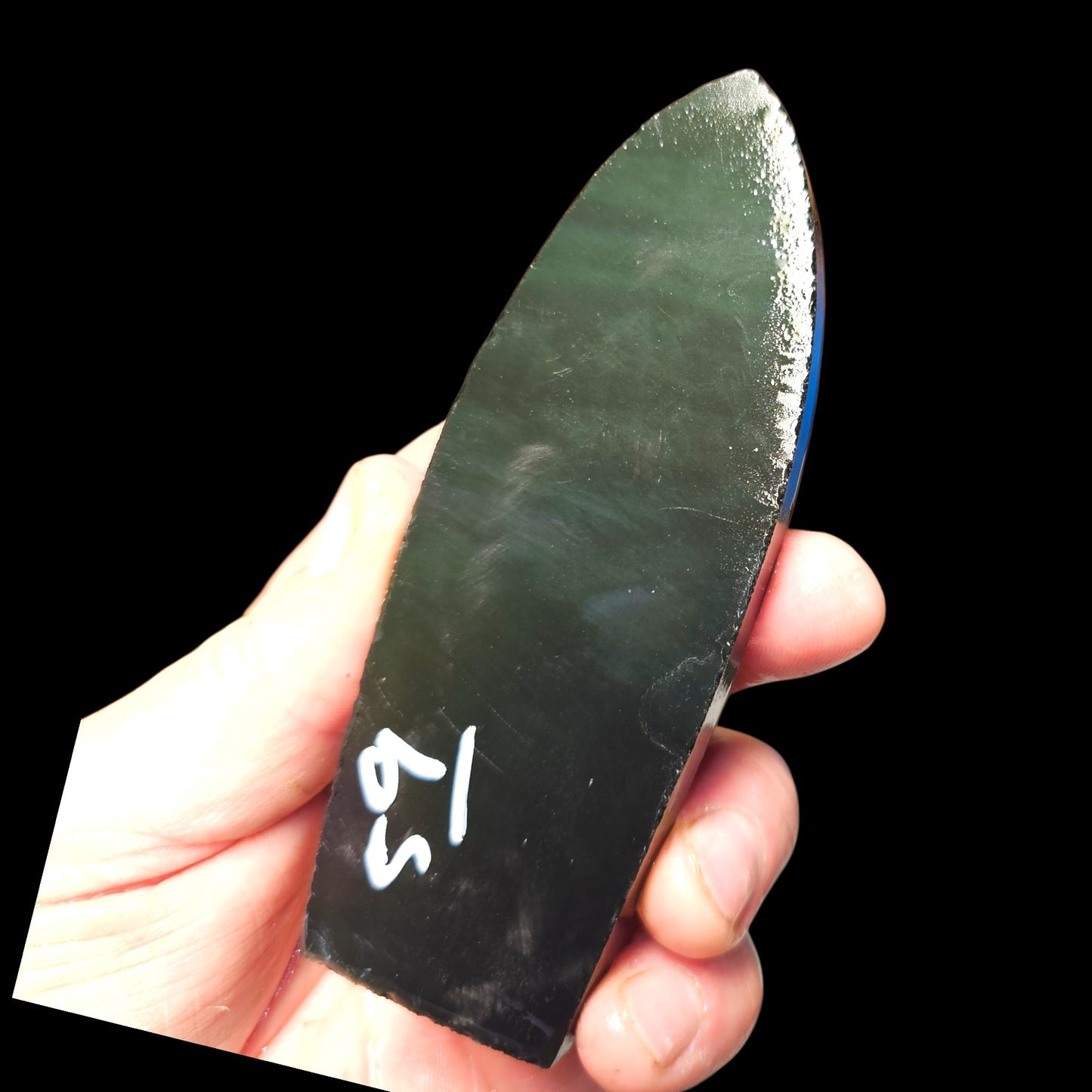 Page 6 Mexican Rainbow Obsidian Preforms, Flintknapping Slabs.