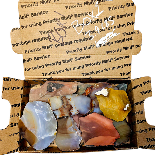 3.9 LBS Of Multi Colored Jaspers, Aggets, and Cherts