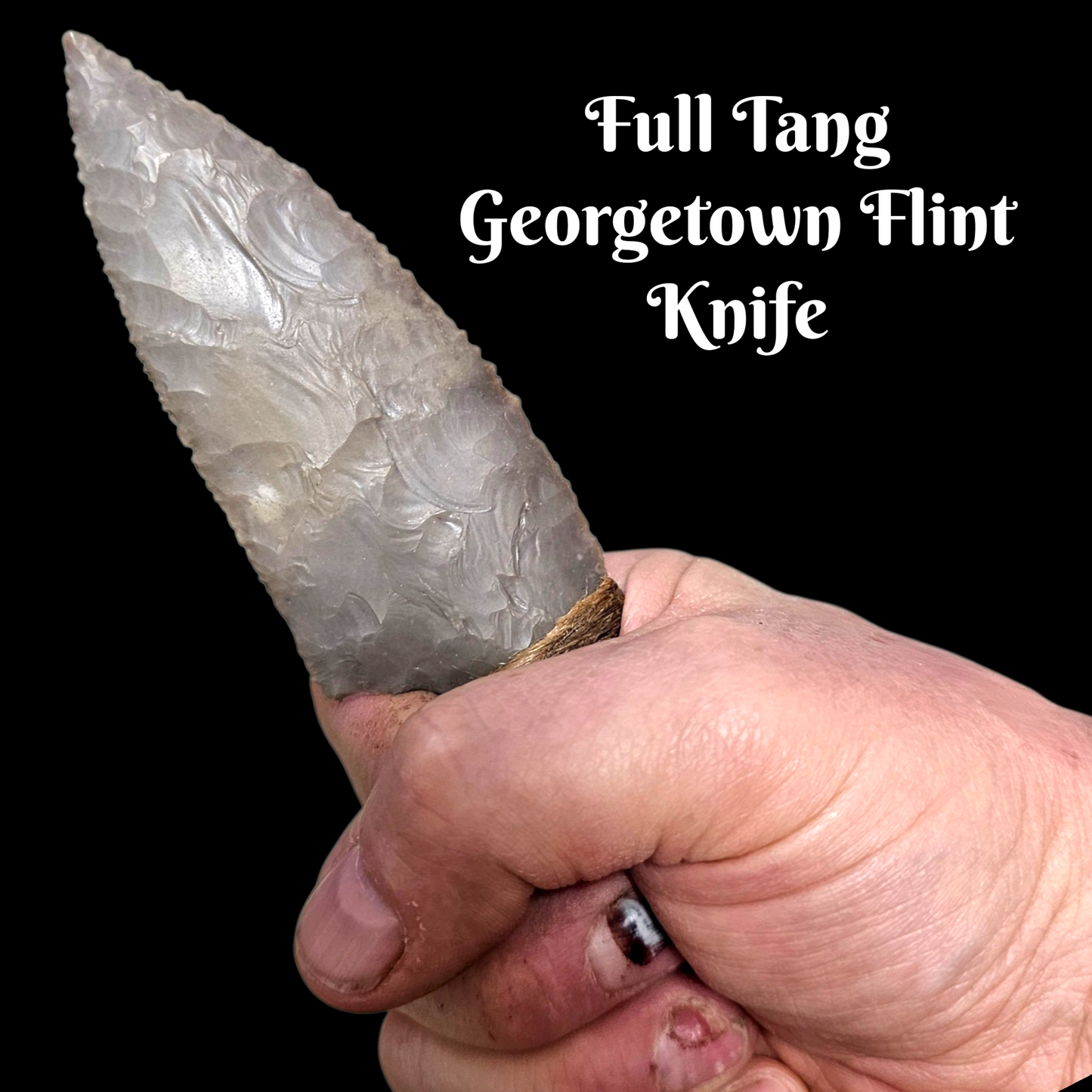 Full Tang Knife, Georgetown Knife, Flint Knife