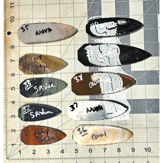 Page 4 Dovetail Preforms,Flintknapping Slabs.