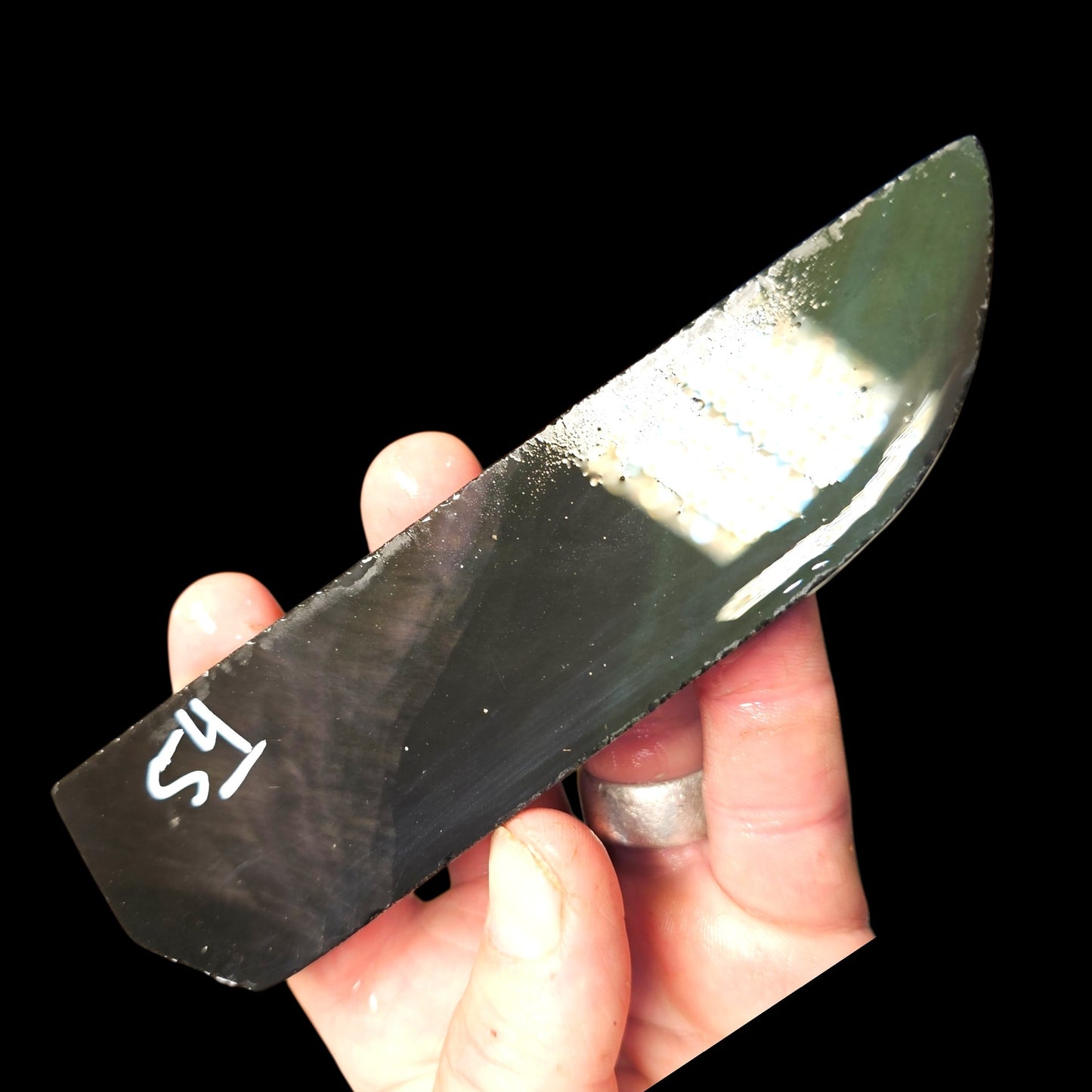 Page 6 Mexican Rainbow Obsidian Preforms, Flintknapping Slabs.