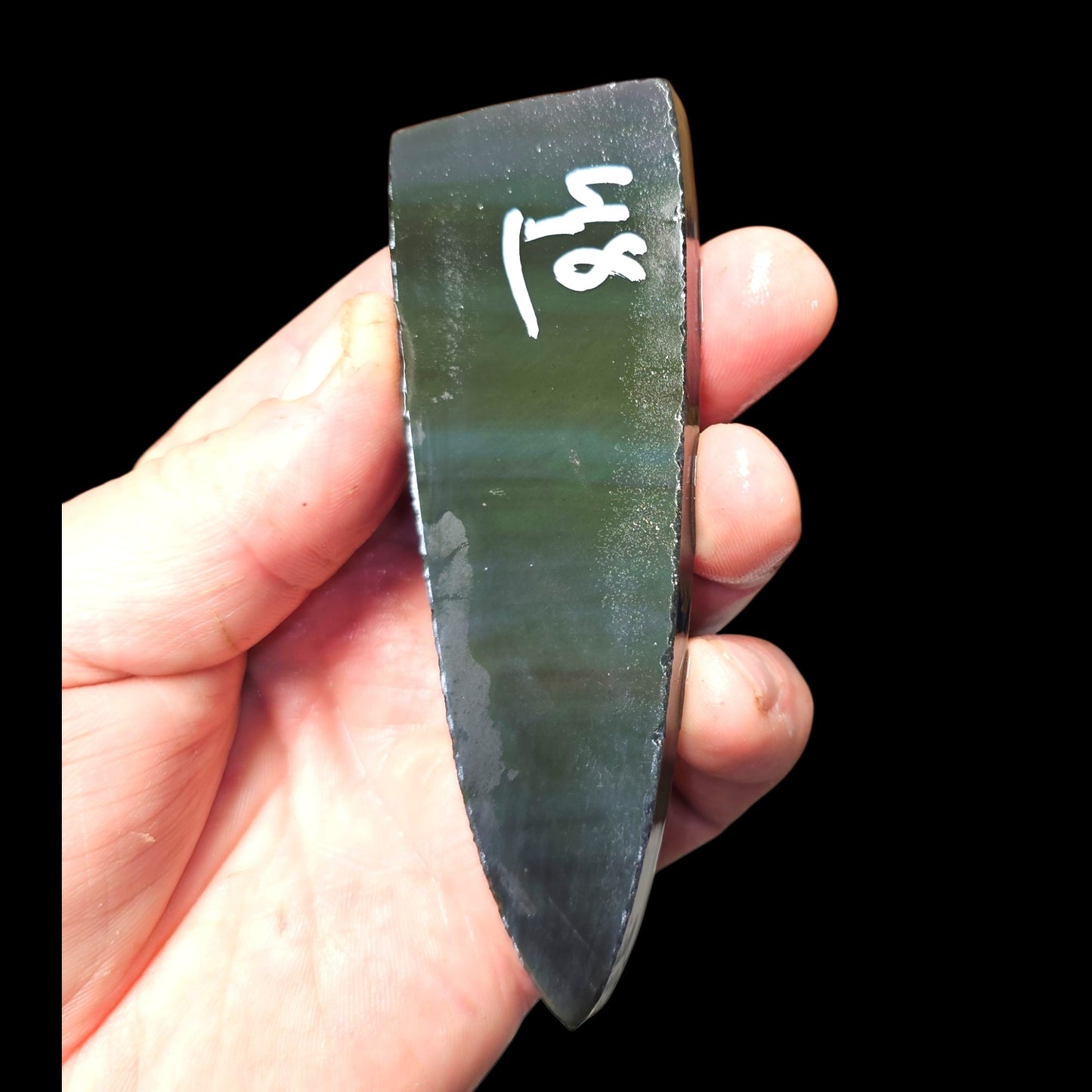 Page 5 Mexican Rainbow Obsidian Preforms, Flintknapping Slabs.