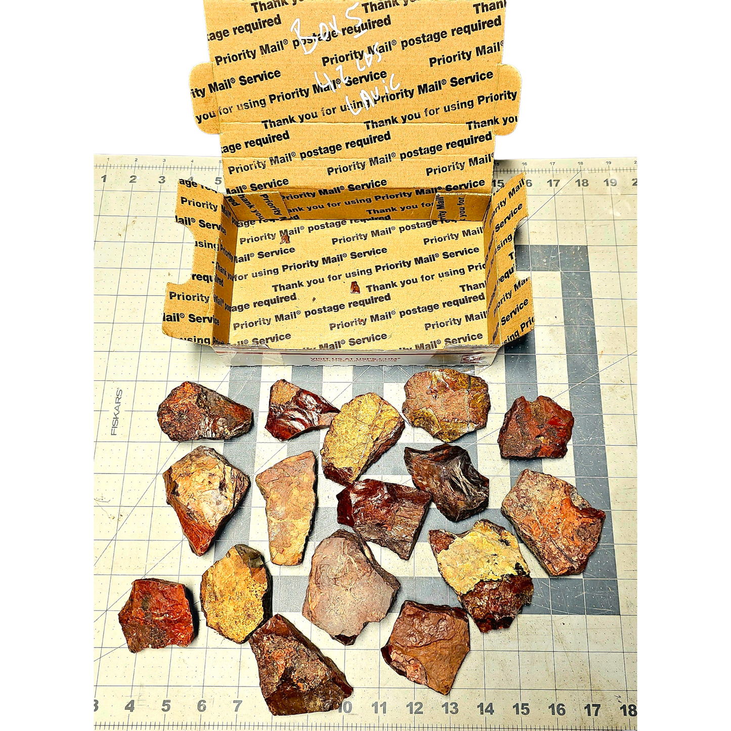 4.2 LBS Of Lavic Jasper Box #5