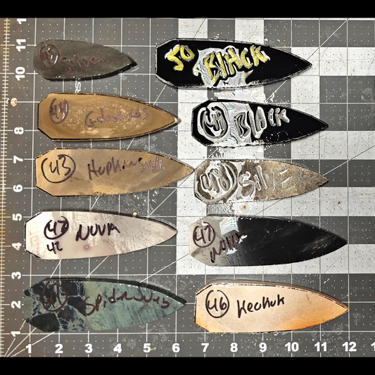 Page 5 Dovetail Preforms,Flintknapping Slabs.