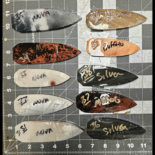 Page 4 Dovetail Preforms,Flintknapping Slabs.