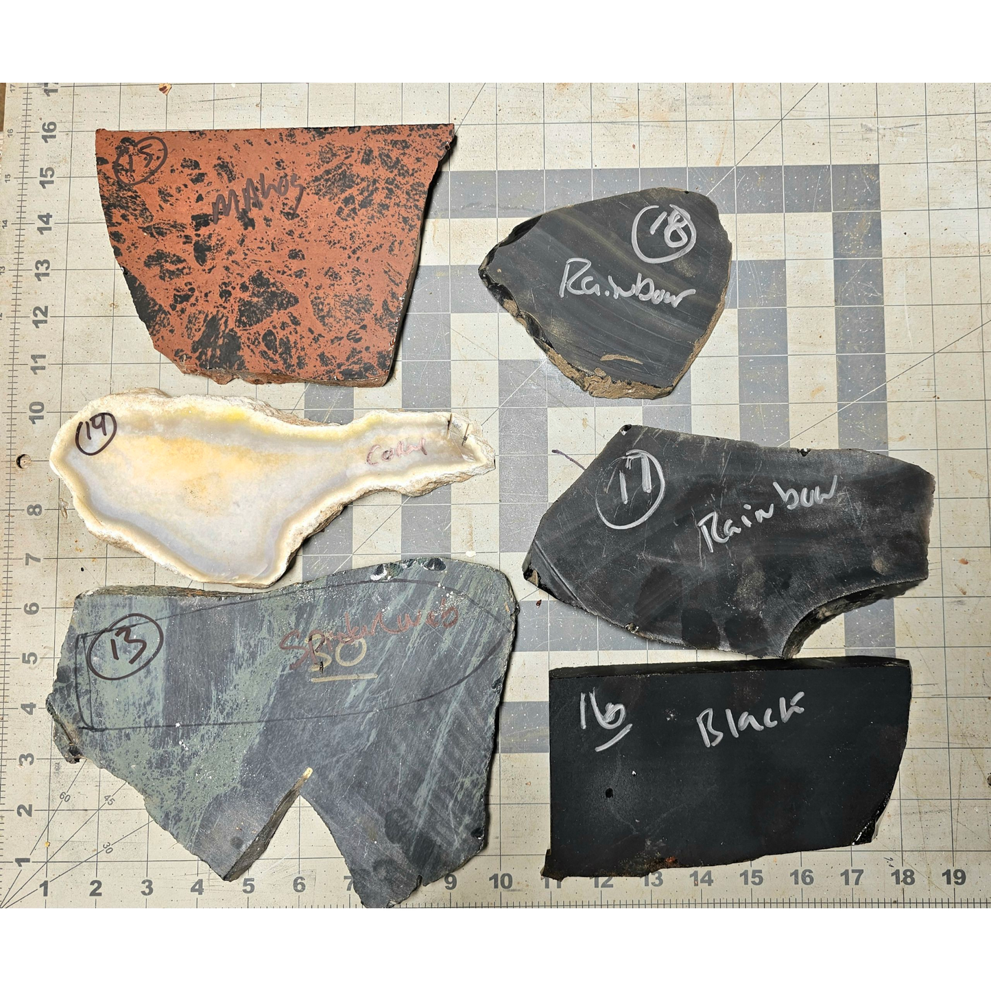 Page 3 Percussion Slabs, Flintknapping Percussion Slabs