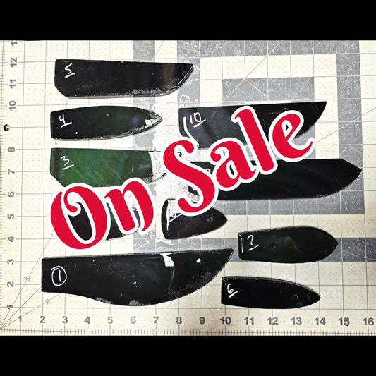 Page 1 Mexican Rainbow Obsidian Preforms, Flintknapping Slabs. Price Reduction