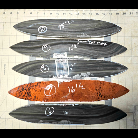 Page 2 Ceremonial Blade Preforms,Dance Blade Preforms Flintknapping Slabs.