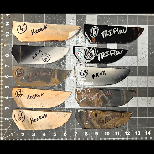 Page 7 Knife Blade Preforms,Flintknapping Slabs.