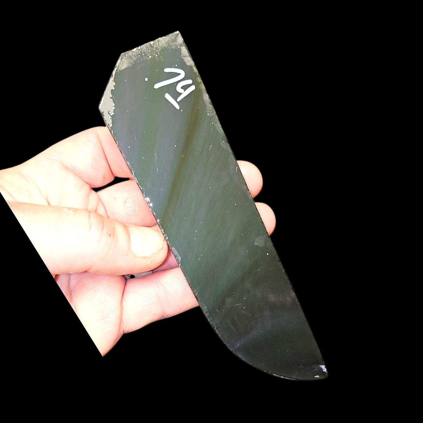 Page 8 Mexican Rainbow Obsidian Preforms, Flintknapping Slabs.