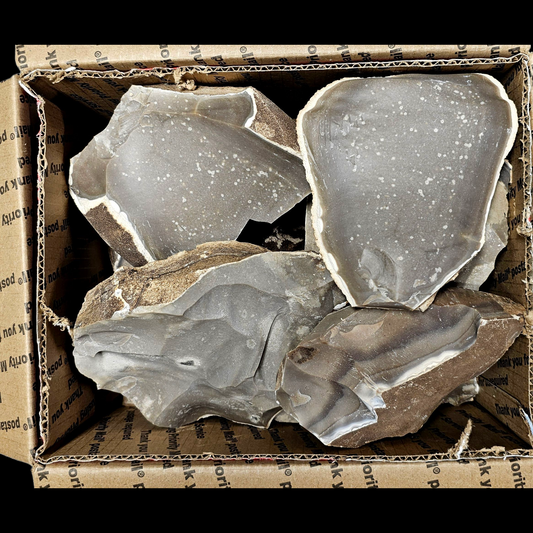20+ Pounds Heat Treated Texas Flint, Edward Plateau Flint, Flintknapping, Lapidary