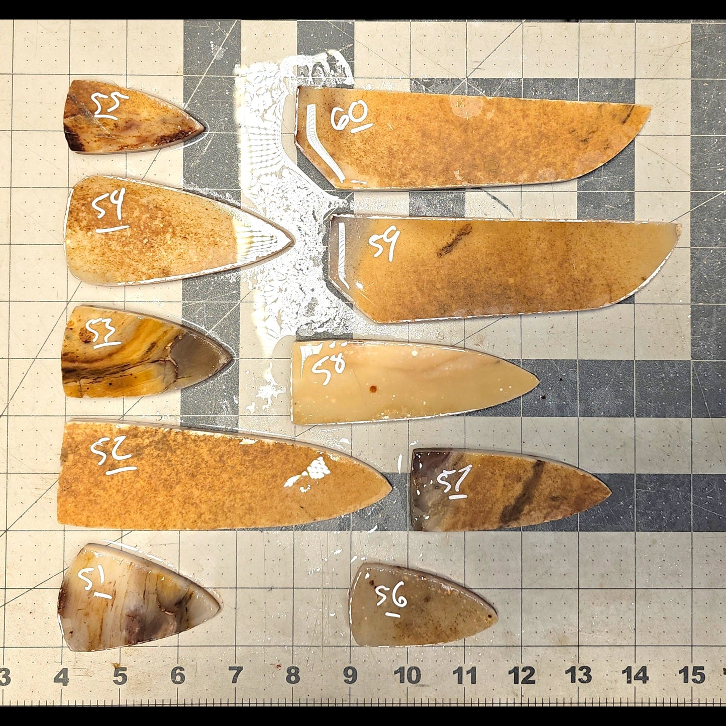 Page 6 Paiute Agate Preforms, Flintknapping Slabs.