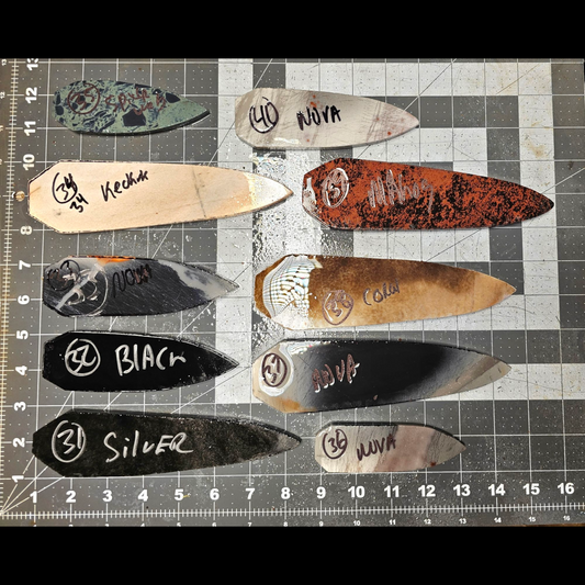 Page 4 Dovetail Preforms,Flintknapping Slabs.
