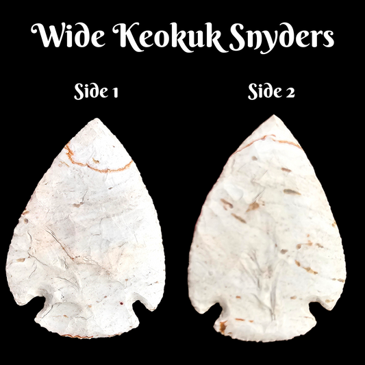 Snyders Arrowhead / Spear Point, Keokuk Snyders Arrowhead