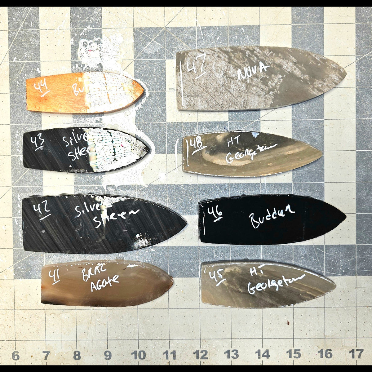Page 5 Clovis Preforms,Flintknapping Slabs.