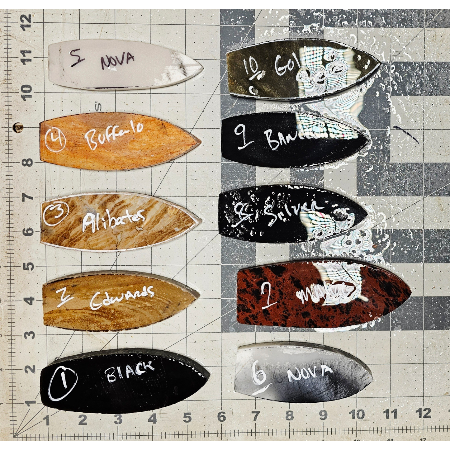 Page 1 Clovis Preforms,Flintknapping Slabs.