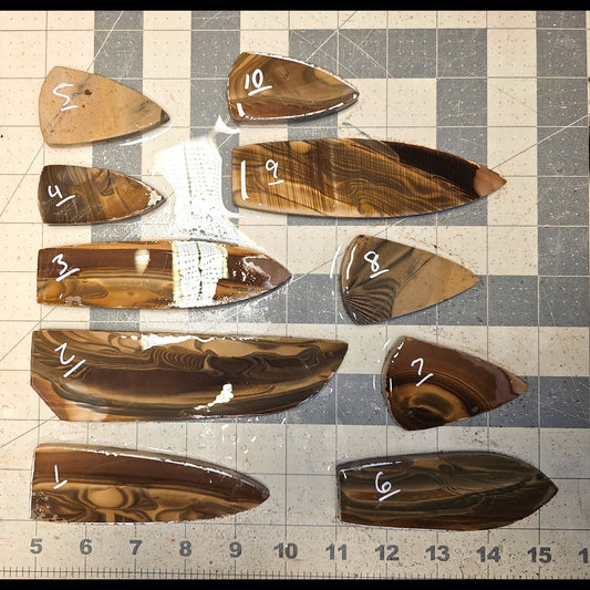 Page 1 Polish Flint Preforms, Flintknapping Slabs.