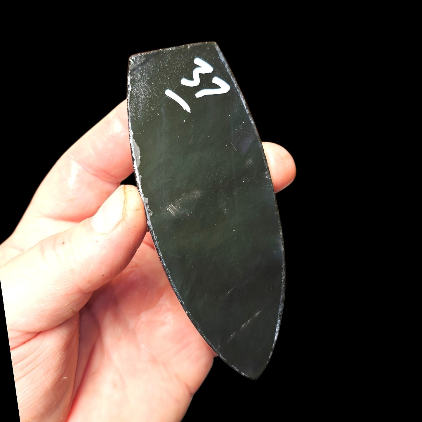 Page 4 Rainbow Obsidian Preforms, Flintknapping Slabs.