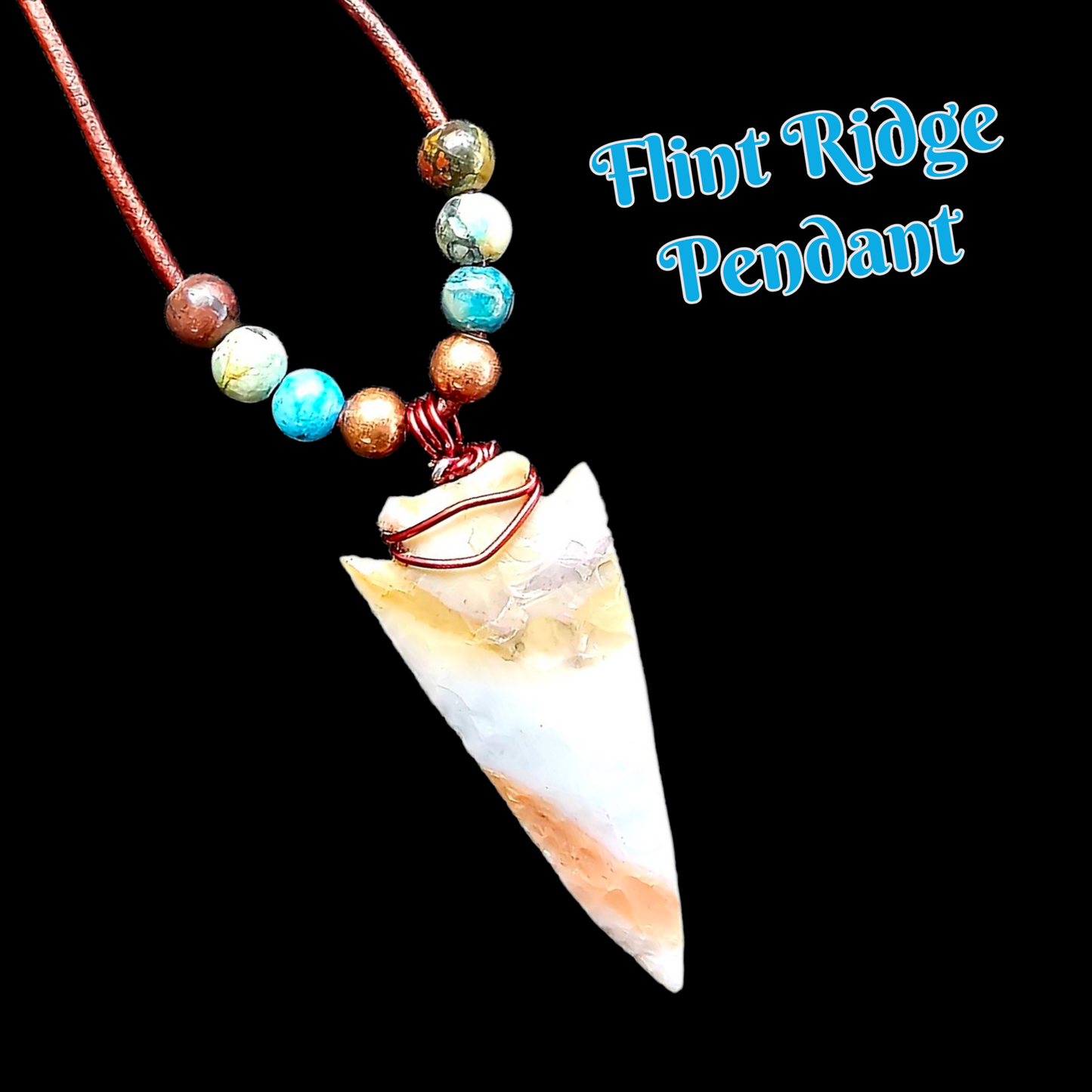 Flint Ridge Arrowhead Pendant / Arrowhead Point