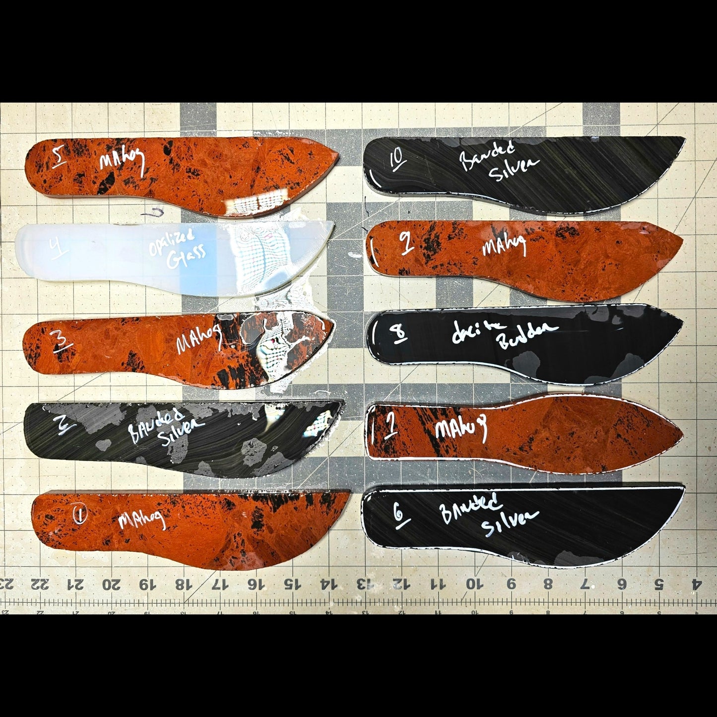 Page 1 Full Tang Knife Preforms,Flintknapping Slabs.