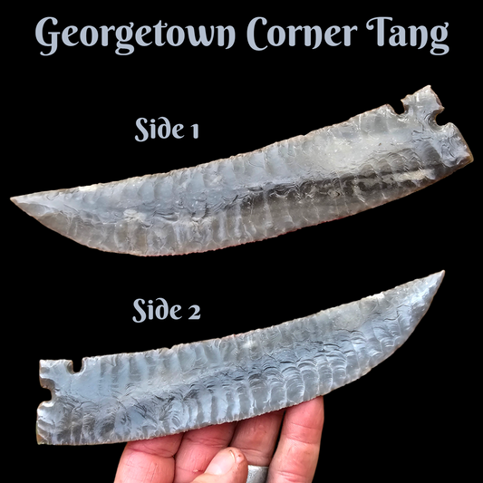 Corner Tang Blade/ Stone Blade /  Georgetown Corner Tang