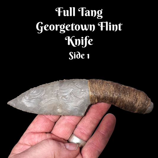 Full Tang Knife, Georgetown Knife, Flint Knife