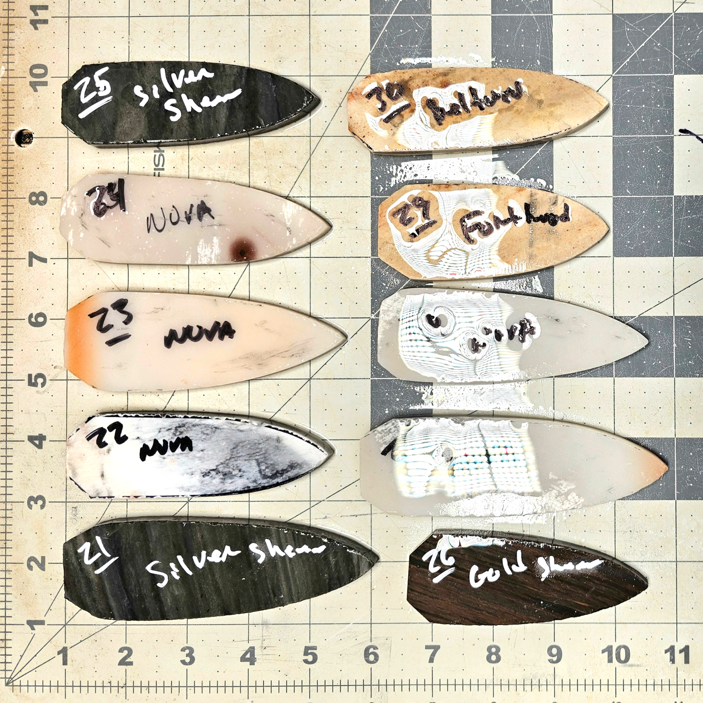 Page 3 Dovetail Preforms,Flintknapping Slabs.