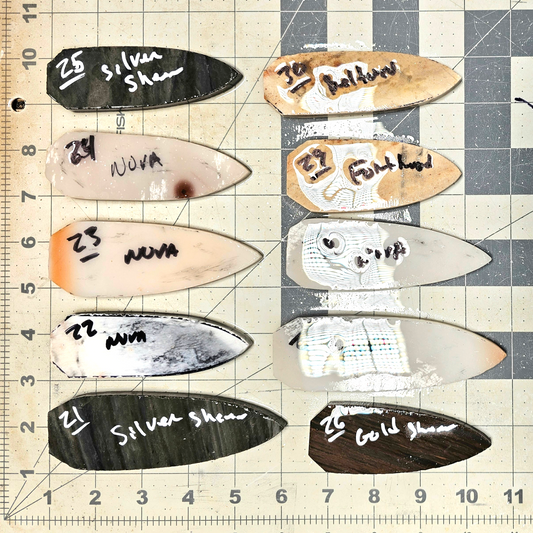 Page 3 Dovetail Preforms,Flintknapping Slabs.