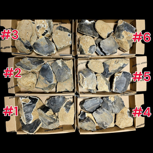 3+ Pounds Of Tyrone Chert,  Flint, Flintknapping