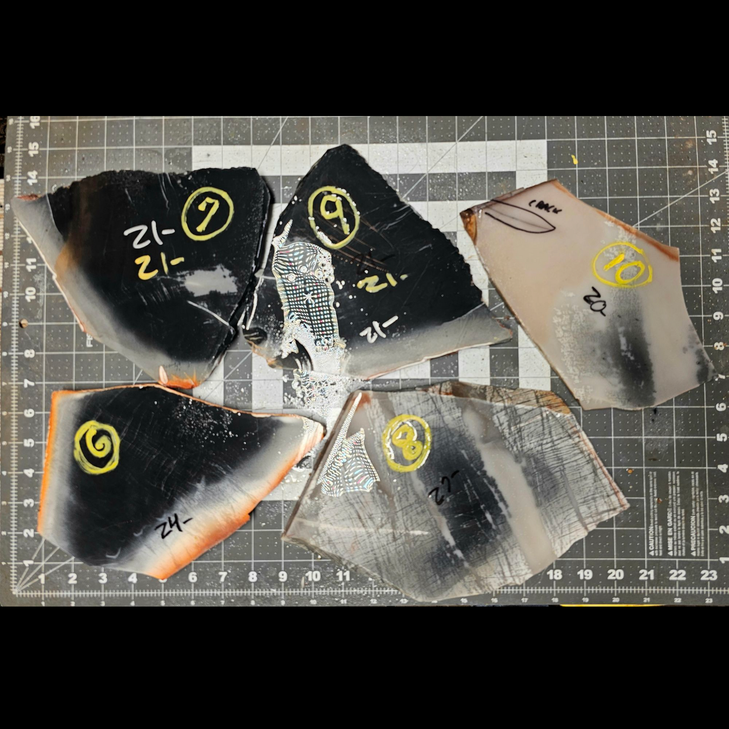 Page 2 Novaculite Percussion Slabs, Heat Treated Flintknapping Slabs