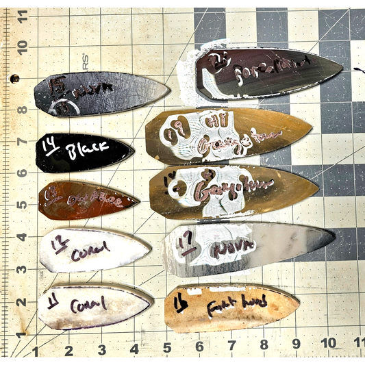 Page 2 Dovetail Preforms,Flintknapping Slabs.