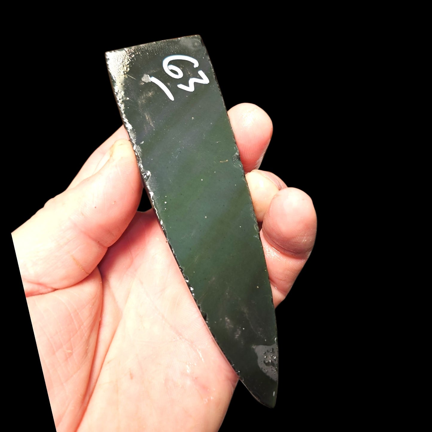 Page 7 Mexican Rainbow Obsidian Preforms, Flintknapping Slabs.