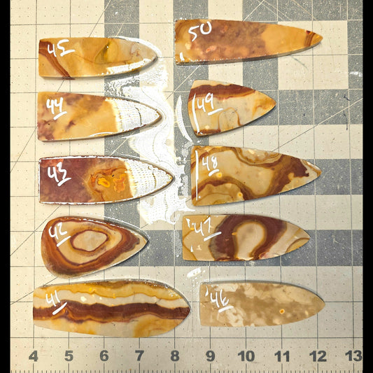 Page 5, Bullseye Agate Preforms,Flintknapping Slabs