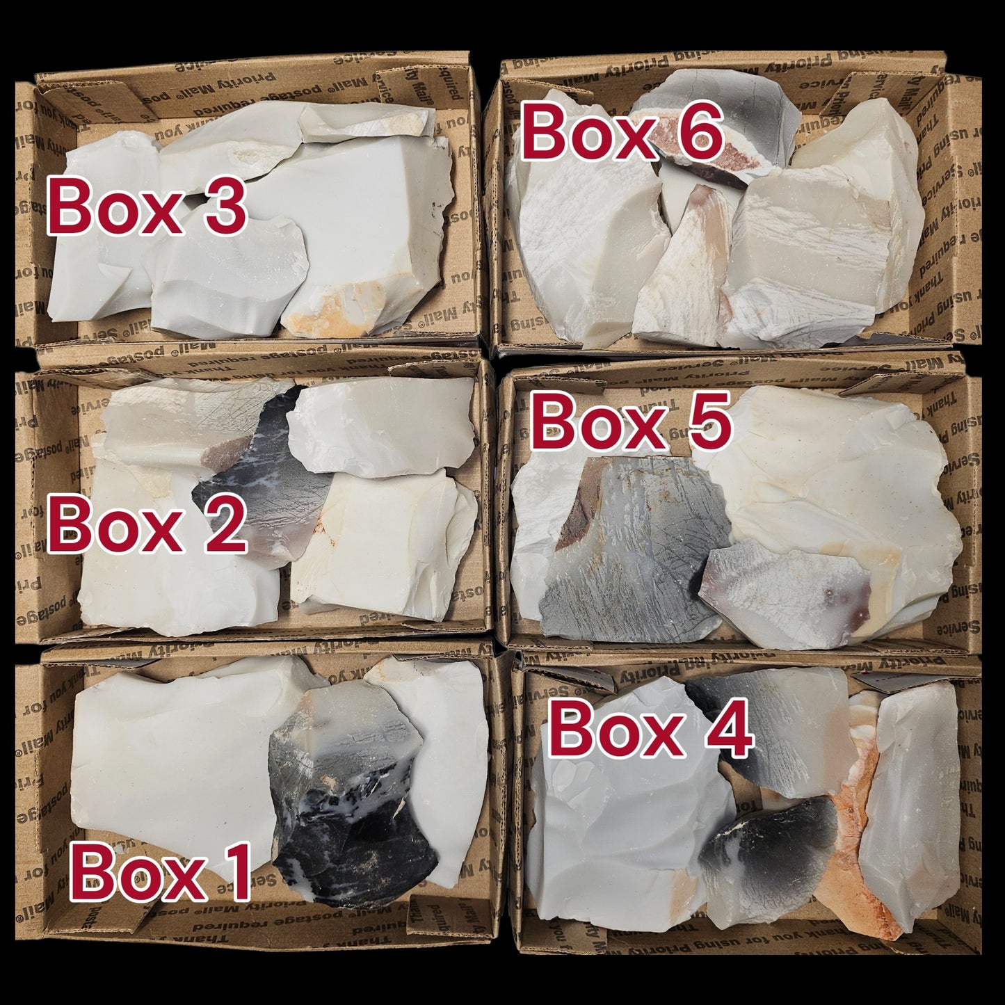 Page 1, 3+ Pounds Of Heat Treated Novaculite new