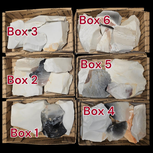 Page 1, 3+ Pounds Of Heat Treated Novaculite new