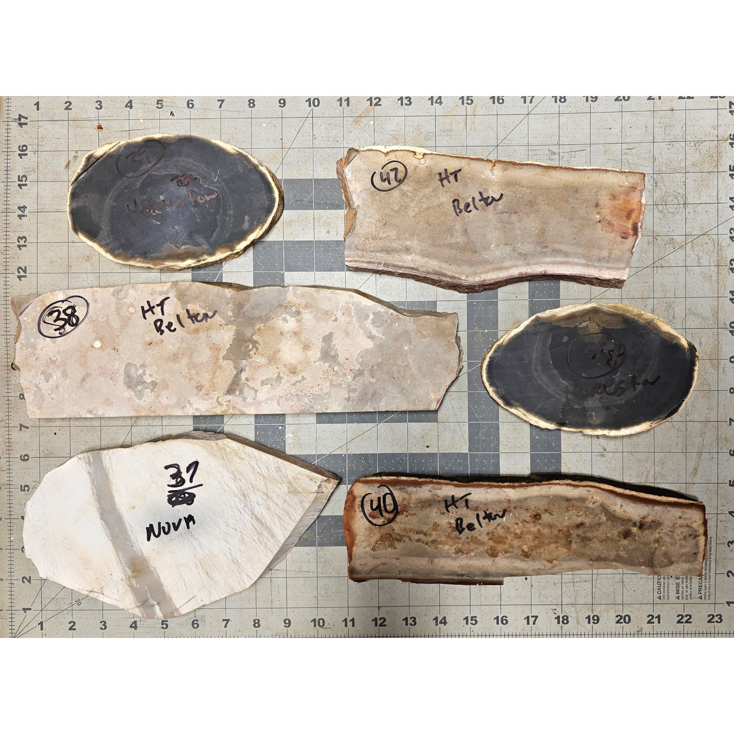 Page 7 Percussion Slabs, Flintknapping Percussion Slabs