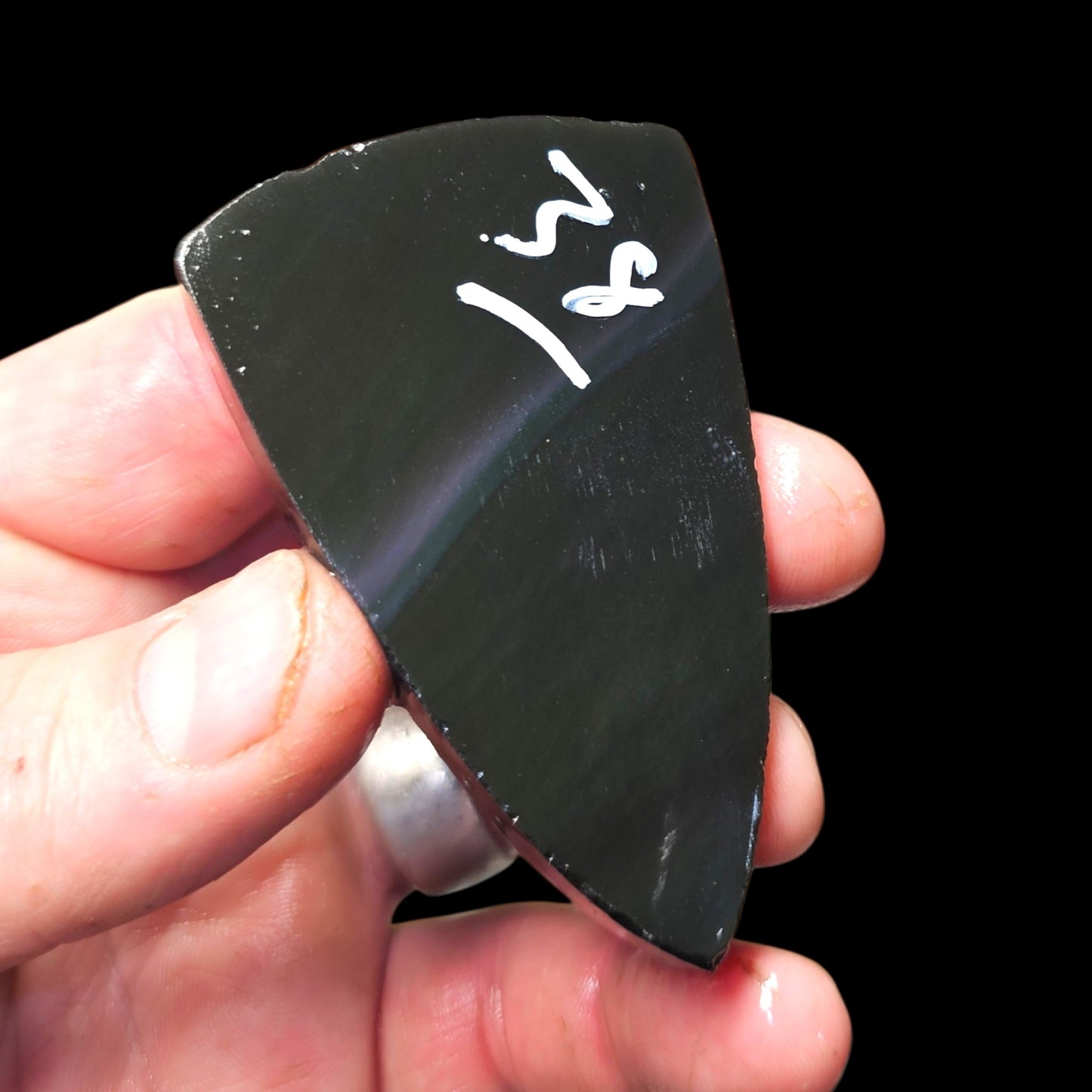Page 4 Rainbow Obsidian Preforms, Flintknapping Slabs.