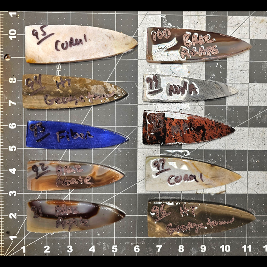 Page 10 Dalton Preforms, Flintknapping Slabs.
