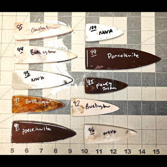 Page 10 Dalton Preforms, Flintknapping Slabs.