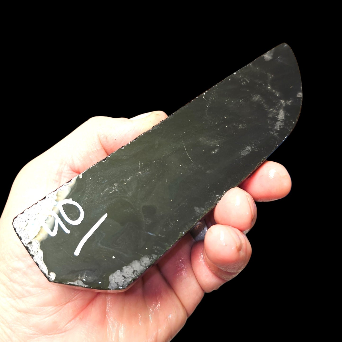 Page 4 Rainbow Obsidian Preforms, Flintknapping Slabs.