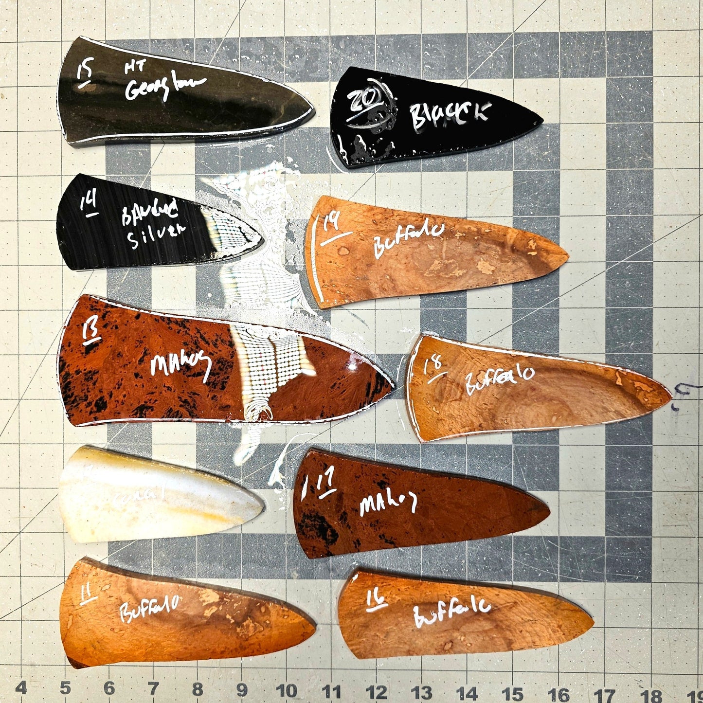 Page 2 Ross Blade Preforms,Flintknapping Slabs.
